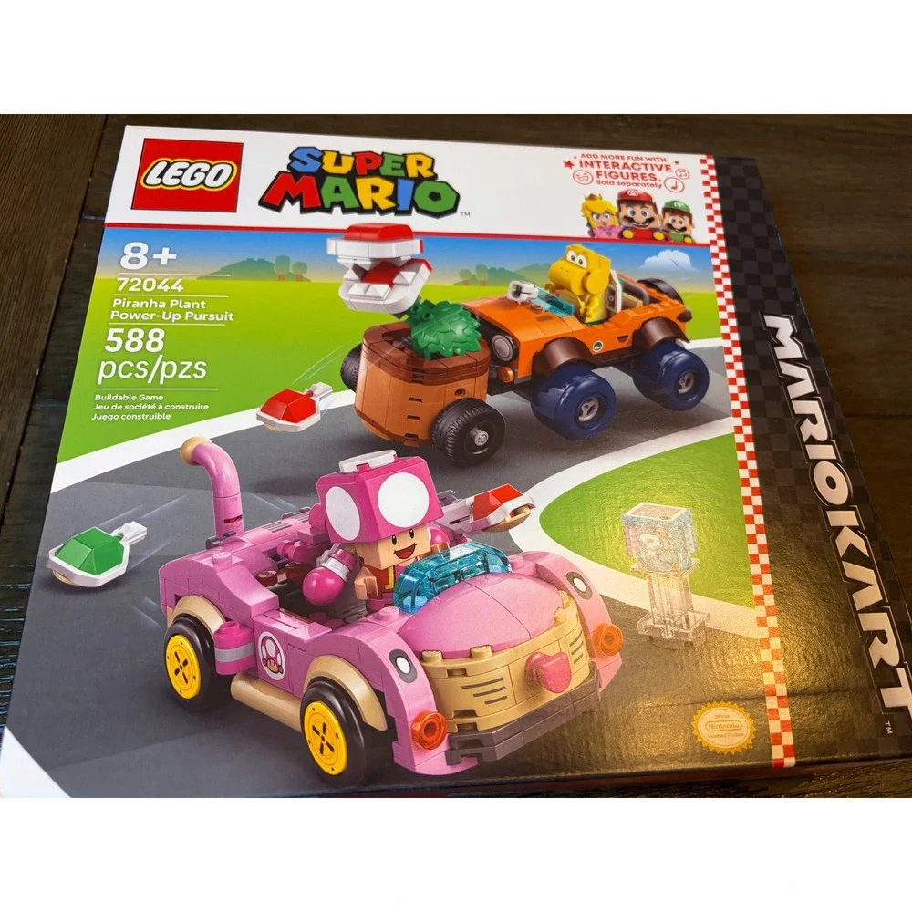 LEGO Mario Kart Super Mario 72044 Piranha Plant Power-Up Pursuit 588 Pcs New